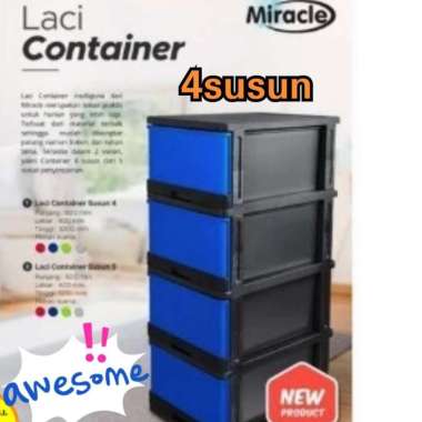 Miracle Laci Container Ssn5 Lemari Laci Susun 5 susun 4