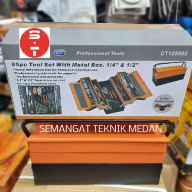 85pcs MEKANIK MECHANIC CHEST TOOL SET BOX KOTAK PERKAKAS 85 pcs IWT