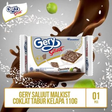 Gery Salut Malkist Coklat Tabur Kelapa [105g]