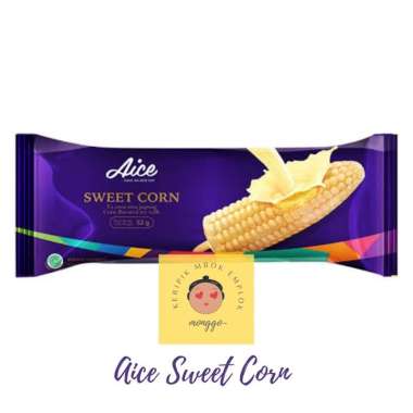 AICE Ice Cream Es Krim Mochi Stick Coklat Stroberi Vanila Cone Melon Semangka Corn