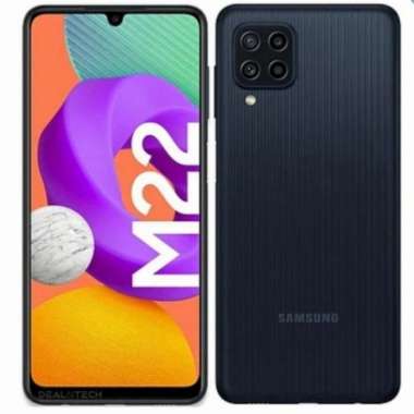 SAMSUNG M22 6/128 NFC HITAM