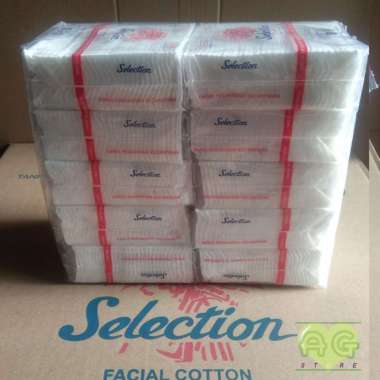 [ PROMO !!! 10 PCS ] KAPAS SELECTION 35gr / KAPAS WAJAH / KAPAS KECANTIKAN / KAPAS PEMBERSIH MUKA / 