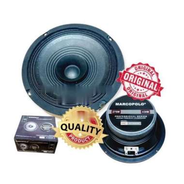 speaker 6 inch fullrange marcopolo professional series mc6100hw ori