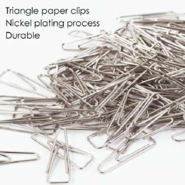1 Box Paper Clip Penjepit Kertas No.1 Metal clips