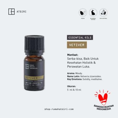 Rumah Atsiri - Vetiver Essential Oil 10 ml 10 ml