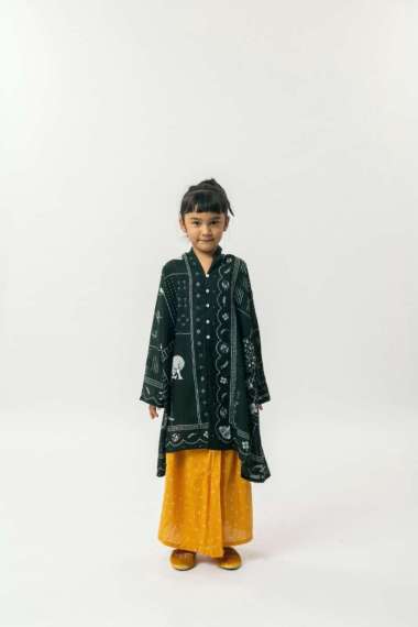 Sejauh Mata Memandang Kebaya Anak Tambal S Hijau