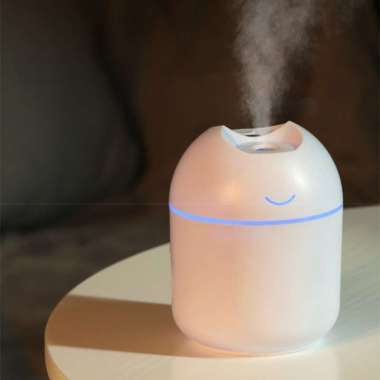 Humidifier Diffuser USB dengan Lampu RGB 220ml Pengharum mobil kamar