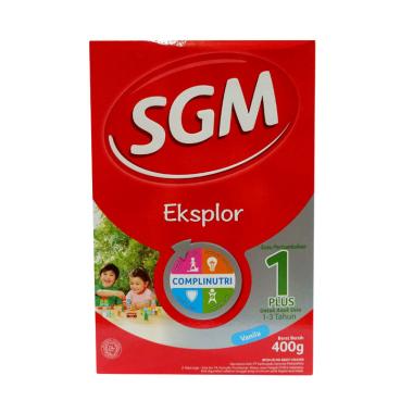 Promo Harga SGM Eksplor 1+ Susu Pertumbuhan Vanila 400 gr - Blibli