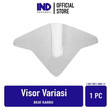 Visor-Windshield-Wind Shield Variasi Beat Karburator-Karbu-Lama-Old Bening