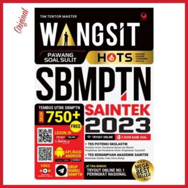 Buku Wangsit Pawang Soal Sulit Hots Utbk Sbmptn Saintek 2021 - SAINTEK 2023 SAINTEK 2023