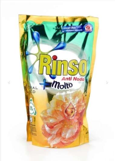 Promo Harga Rinso Liquid Detergent + Molto Classic Fresh 750 ml - Blibli