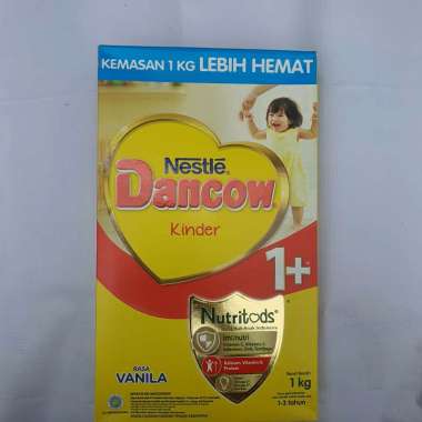Susu Bayi Dancow 1+ 1-3 Tahun Vanila 1000gr / 1000 Gr