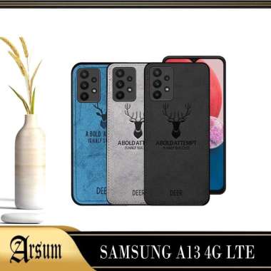 PROMO Case SAMSUNG A13 4G LTE , A50 , A50S , A30S , A70 Softcase Deer Bermotif jeans New Casing SAMSUNG A50S Abu-abu