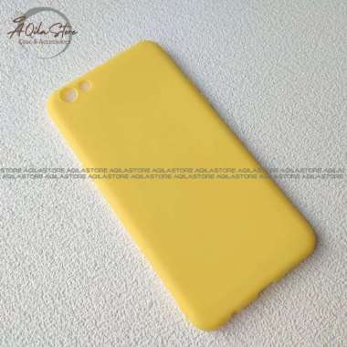 Softcase Oppo F3 Plus ( CPH1613 ) / Oppo R9s Plus ( CPH1611 ) Softcase Candy Colour Kuning