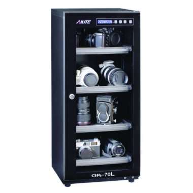 Gudang Digital Ailite Dry Cabinet GP5-70L Black Black
