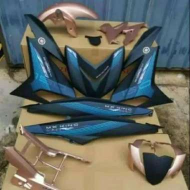 Paket body halus Mx king 2019 ful set original Yamaha