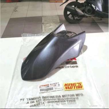 SLEBOR SPAKBOR DEPAN AEROX 155 AEROX NEW CONNECTED ORIGINAL Abu-abu