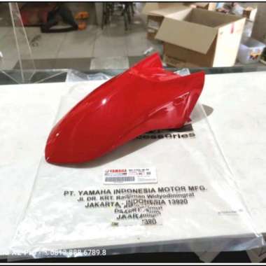 SLEBOR SPAKBOR DEPAN AEROX 155 AEROX NEW CONNECTED ORIGINAL Merah