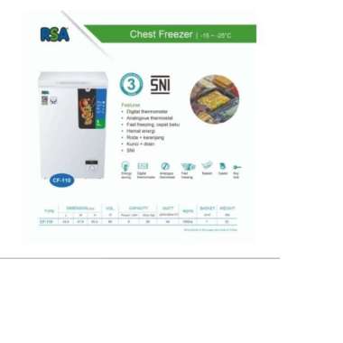 CHEST FREEZER RSA CF-110 / CF 110 / CF110