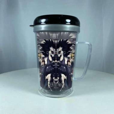 Tumbler Gelas Gagang Death Note Shinigami Manga Anime Botol Minum Prom