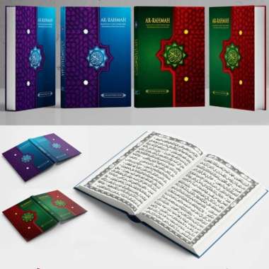 Alquran kertas HVS Ar-Rahmah Uk Besar B5 Al-Quran Mushaf Arrahmah B5