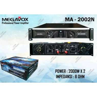 Power Amplifier MEGAVOX MA 2002 N Ampli MEGAVOX MA 2002N Original