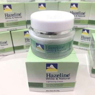 Hazeline hijau white and lightening cream