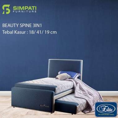 Elite Springbed Sorong 2in1 Beauty Spine (120 x 200/Khusus Jabodetabek)