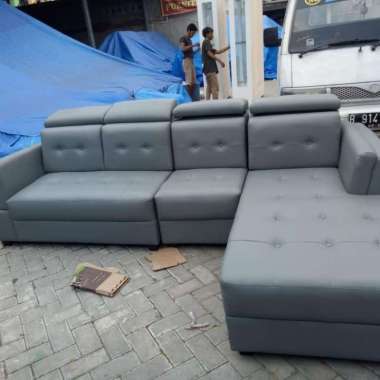 Sofa L Santai Oscar Jumbo (Promo Harga)
