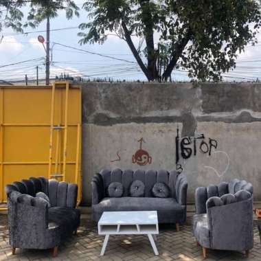 Sofa Kerang 321 + Meja (Promo Harga)