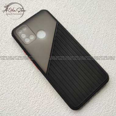 Case Hybrid Realme 7i ( RMX2103 ) / Realme C17 ( RMX2101 ) Case Fuze Transparan Hybrid Realme 7i ( R