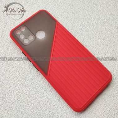 Case Hybrid Realme 7i ( RMX2103 ) / Realme C17 ( RMX2101 ) Case Fuze Transparan Hybrid Realme 7i ( R