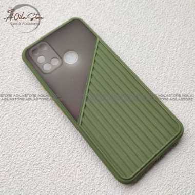 Case Hybrid Realme 7i ( RMX2103 ) / Realme C17 ( RMX2101 ) Case Fuze Transparan Hybrid Realme 7i ( R