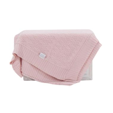 Cribcot Bohemian Straw Shortcake Knit Blanket Strawberry Shortcake