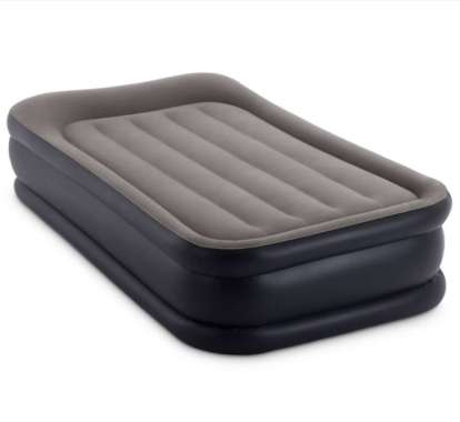 INTEX Kasur Angin Twin Deluxe Pillow Airbed 64132