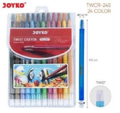Crayon Putar TITI 24 Color