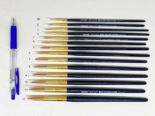 Kuas Joyko No 11 BR 6 | Kuas Cat Air Lukis Minyak Cat Acrylic [1 LUSIN]