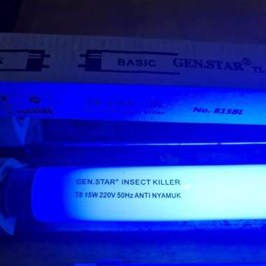 LAMPU NEON / TL BL T8 15w Sablon/ Nyamuk Serangga GENSTAR