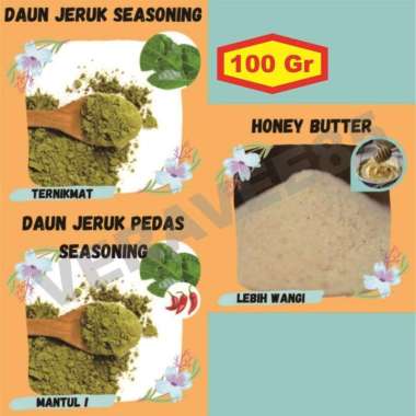 Bumbu Tabur Daun Jeruk Purut Bubuk Pedas Honey Butter Mentega Madu D Jeruk Pedas S Daun Jeruk S.