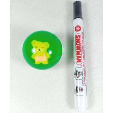 Bola Bekel Motif Boneka Diameter 4,5 cm isi 2 pcs (ukuran jumbo)