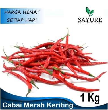 CABE CABAI MERAH KERITING 1KG