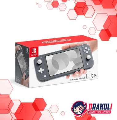 Nintendo Switch Lite Console - Gray (Jpn/English)