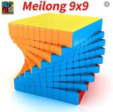 Rubik 9x9x9 Mofang MF 9 MF9 moyu Meilong 9x9 Speed Cube Stickerless