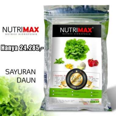 nutrisi sayuran hidroponik mix ab nutrimax pupuk