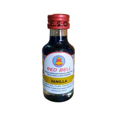red bell perisa vanilla 30ml - essence vanilla cair