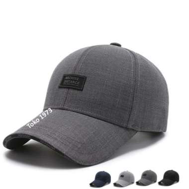 Baseball cap : ARCHIVE DISTANCE - Topi baseball topi pria topi wanita - DARK GRAY TERBAIK Multicolor