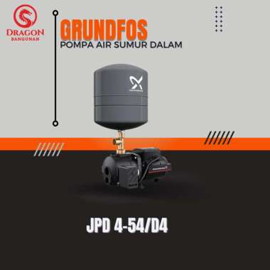 Mesin Pompa Air Sumur Dalam Jetpump Grundfos JPD 4-54 PT - JD Basic 4