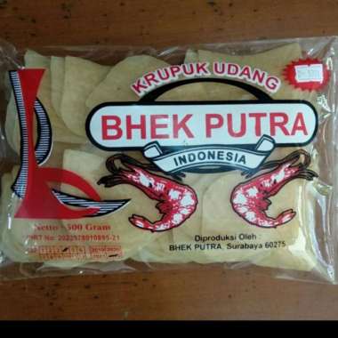 Kerupuk krupuk udang bhek Putra