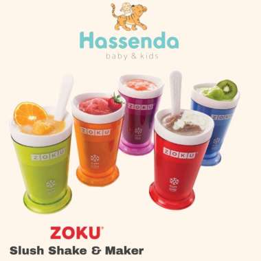 Zoku Slush Shake Maker / Alat Pembuat Es Krim Instant Orange