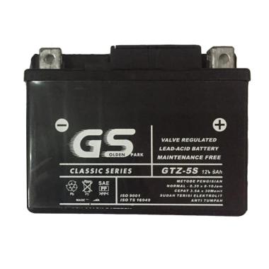 GS Aki GTZ-5S 12V 5 Ampere